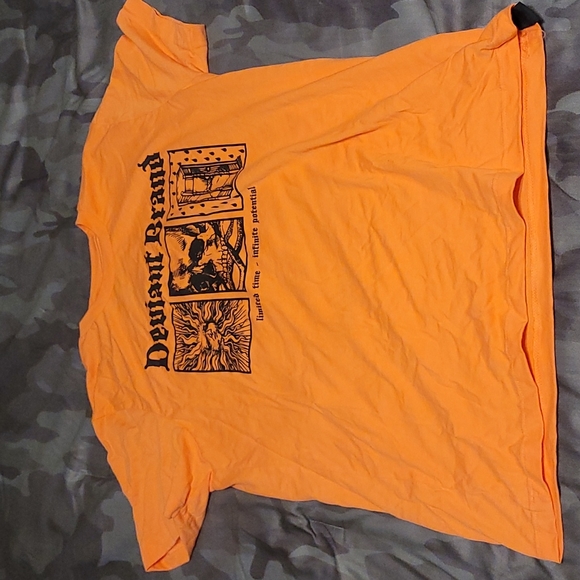 Deviant Brand Occult Fitted T shirt - Picture 1 of 4